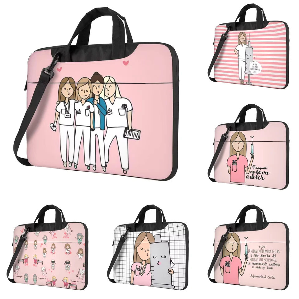 NAPLAKA SAGEVE SISTER ENFERMERA EN APUROS NOBOLOBOK PEACH Anime Prenosný 14 15.6 Tlač počítača pre počítač pre MacBook Air Xiaomi