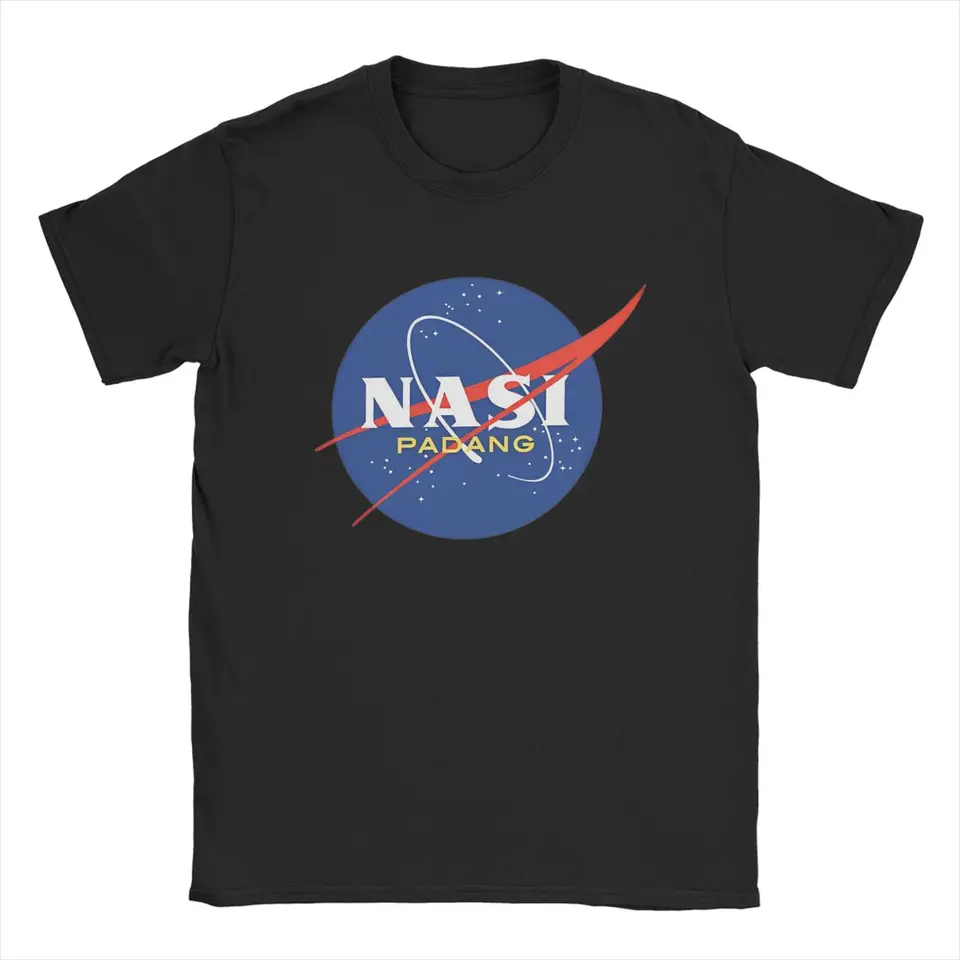 Nasi Padang T tričko Men 100% bavlnená novinka tričko o krk Indonézia Malajzia Singapore Tees Tops Tops Plus veľkosť plus veľkosť