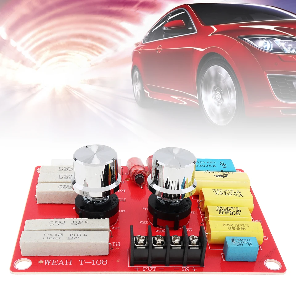 Nastaviteľné nastaviteľné HIFI Domáce reproduktory HIFI Audio Tweeter Modifikácia Frekvencia deliacich filtrov