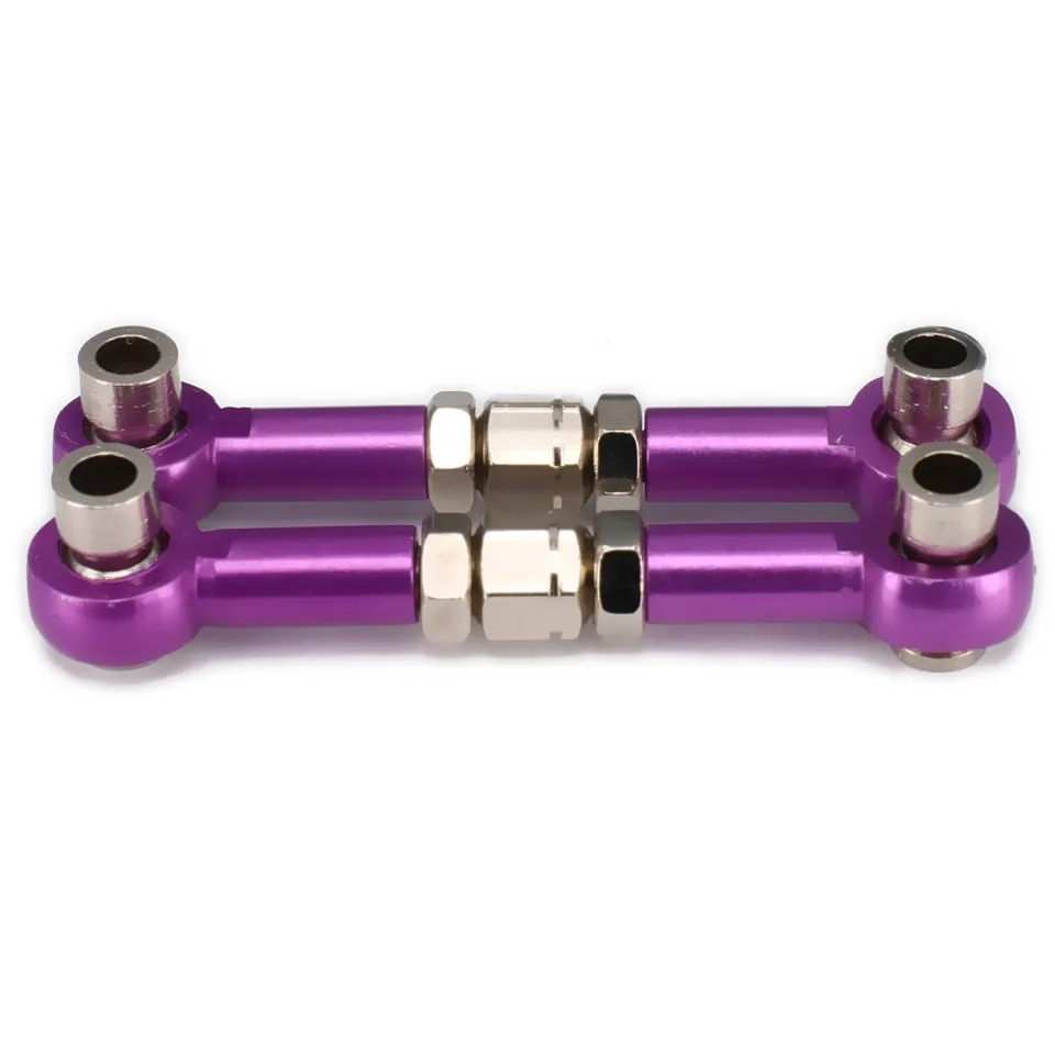 Nastaviteľné servoposielanie Servo Linkrage Pulling Rods Arms M3 Nedávne 3 mm otvor 48-60 mm dlhé pre RC Hobby Model Model Model Model Model Hop-Up Parts