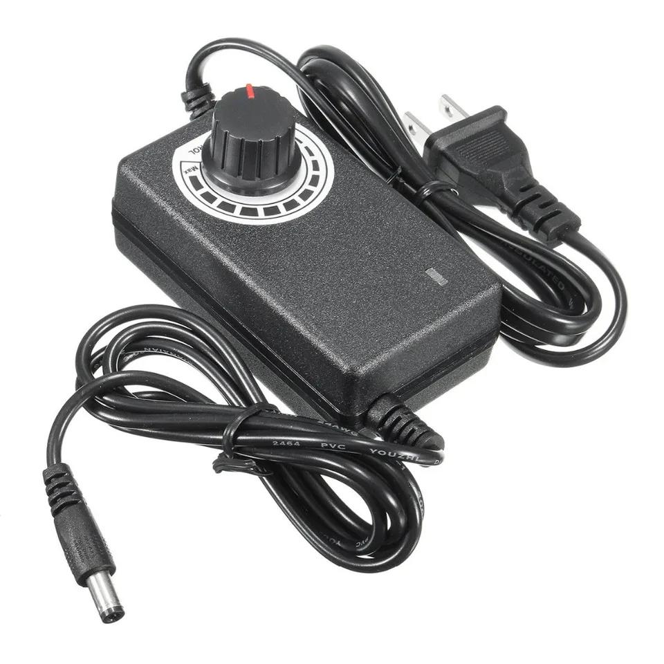 Nastaviteľný adaptérový zdrojový transformátor 220V až 3V-12V 1V-24V 9V-24V 24V-36V Adaptador Universal AC DC Adapters LED ovládač LED
