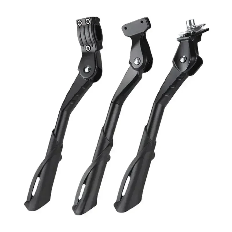 Nastaviteľný bicykel Kickstand hliníková zliatina MTB/sneh/skladací bicykel/elektrické vozidlo bočné bočné opotrebovanie stojanu 22-29 palcov