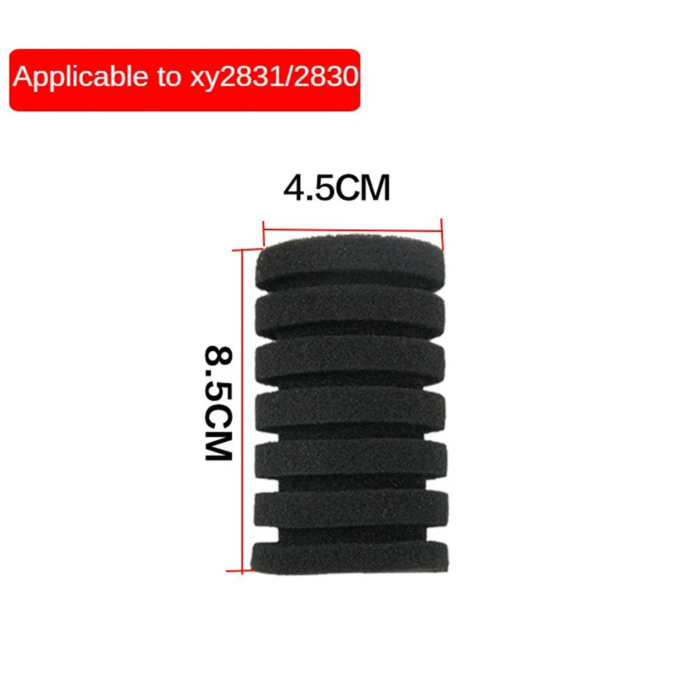 Nastavte špongiu z akváriového filtra pre XY-2822/2831/2830 Filter Filter Tank Air Pump Filter Čierna farba akvárium filtra