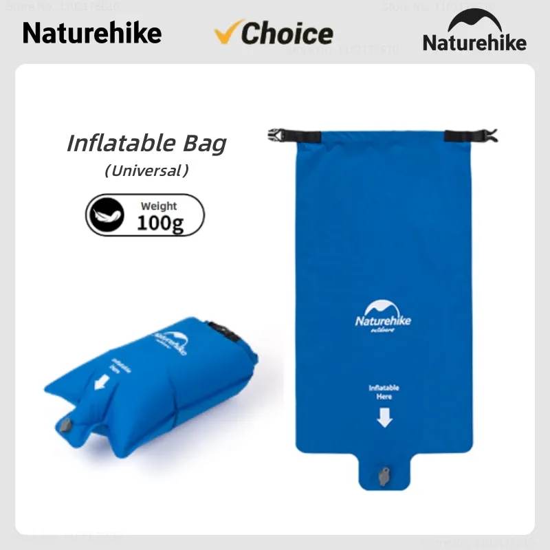 Naturehike kemping nafukovacia rohož Univerzálne nafukovacie vrecko Nepotiahané nafukovacie flotačné vrecko na nafukovanie nafukovacieho vrecka