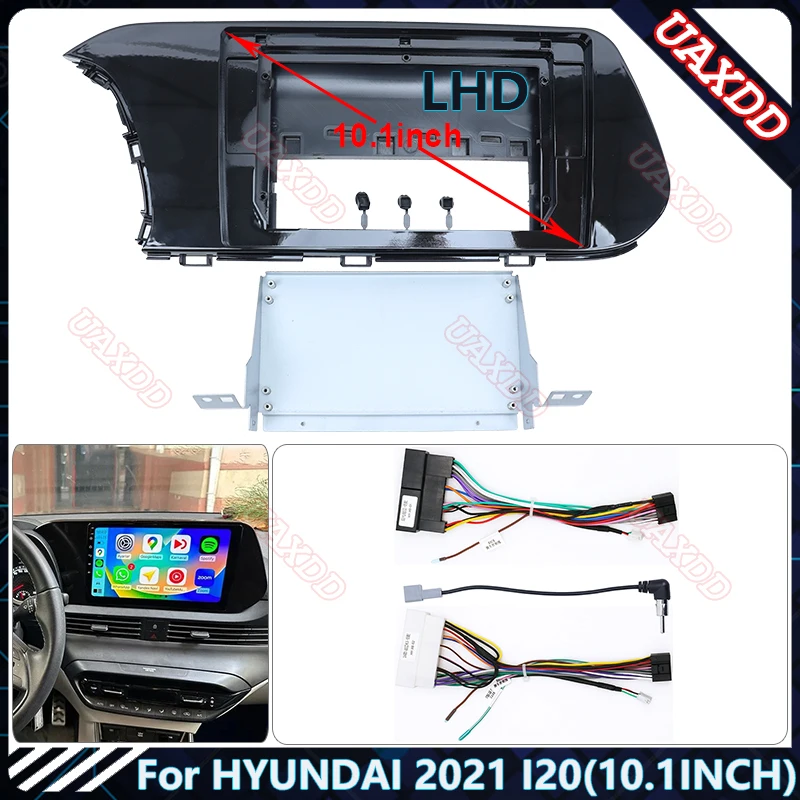 Navigačné stereo CAR GPS pre Hyundai 2021 i20 10.1inch rádio fasciánového panela Fit Fit 2Din 9 palcov v prístrojovej obrazovke