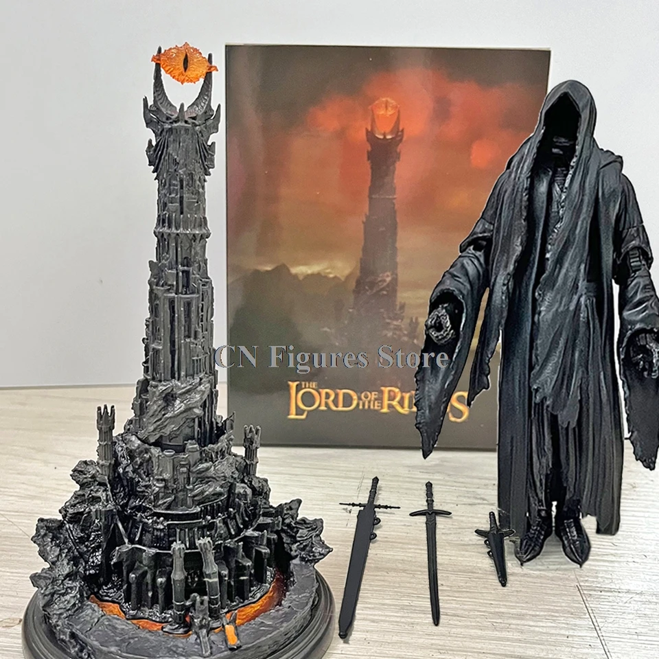 Nazgul ringwraith Deluxe postava Nazgul Tower of Barad Dur the Dark Tower Game hračky modelky vianočná helloween darčeková bábika