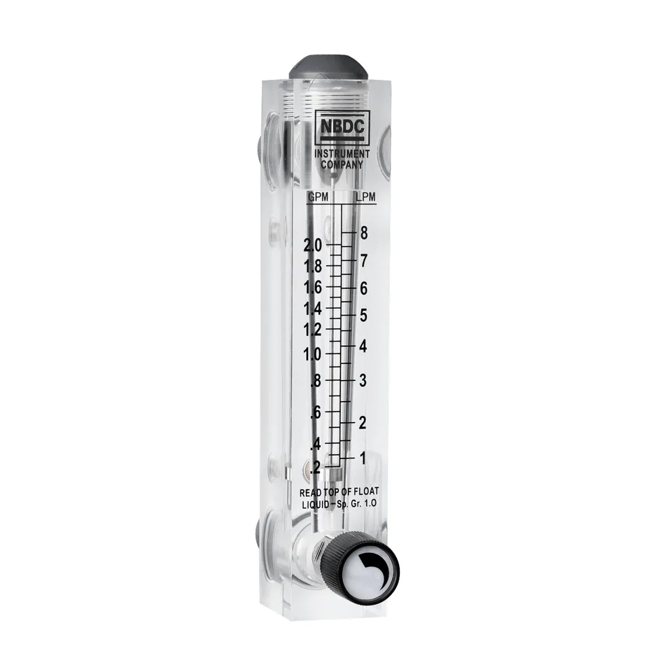 NBDC LZT-10 Typ panela Akrylová trubica ROTAMETER Nástroje toky vodovodného meracieho rotameter