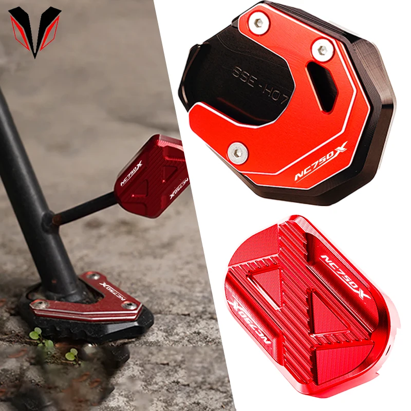 NC750X pre Honda NC 750X NC750 x 2014-2024 Motocykel bočné stojany Kickstand Kickstand Enlarger Support Extension Auxiliary stĺpec