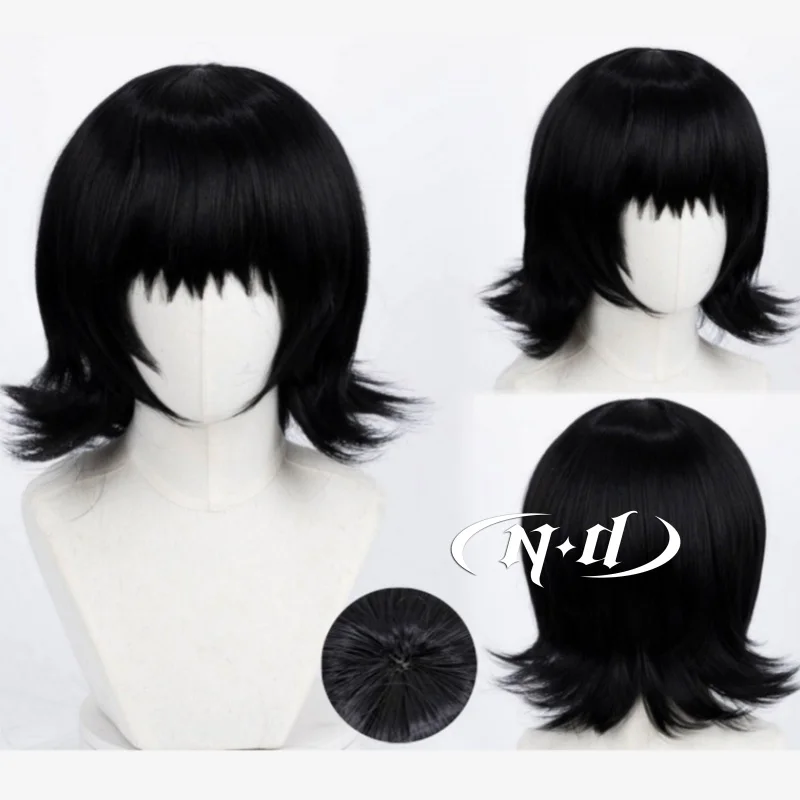 Nd Shizuku Murasaki cosplay parochňu anime lovec × lovec cosplay krátke čierne vlasy pre Halloween Téma večierok tepelne odolné voči syntetike