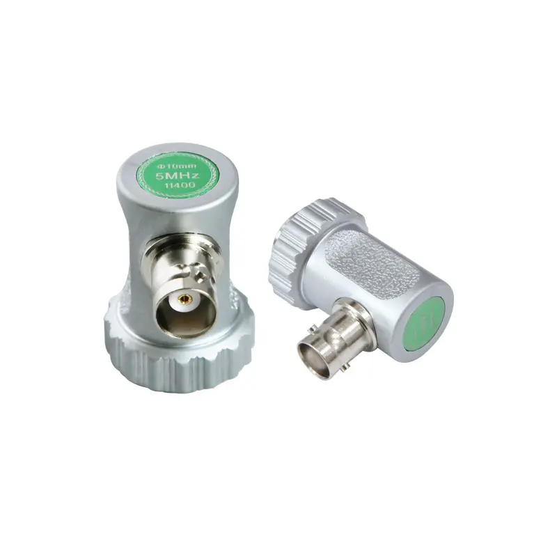 NDT UT sonda 0 Stupeň Element Dia 10 mm prevodník s jedným kryštálom 2,5 MHz/5MHz/10MHz/2MHHz/4MHz na ultrazvukové testovanie
