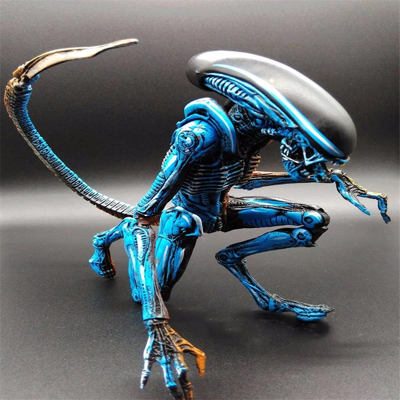 NECA Alien Blue Alien Xenomorph Figma Predator Toy Ripley Action figure NECA Model Toy Gift 18 cm