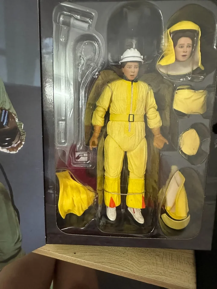 NECA Joker Clown Model späť do budúcnosti Marty McFly Biff Griff Tannen Doc Brown Doc Brown Hazmat