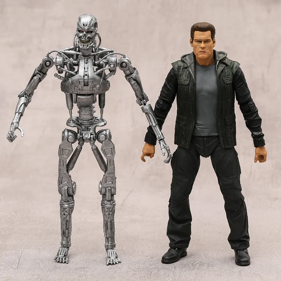 NECA navijak hračky Terminátor Genisys T-800 Guardian endoskelet 7 ”akčná figúrka