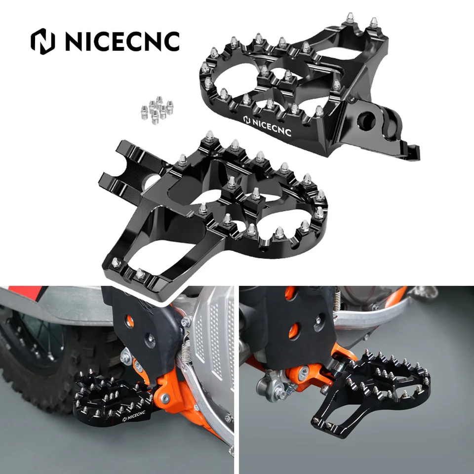 NECECNC pre HONDA CRF250R CRF450R 2004-2024 CRF 250R 450R CR 125R 250R CRF150R Extender Foot PEGS PEGS Footrest Footrests Lean Back Platform