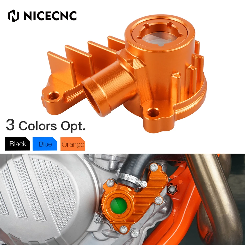 NECECNC Water Pump Cover Chránič pre KTM SXF XCF 250 350 2016-2022 EXP 2017-2022 SX-F XC-F EXP-F SXF250 SXF350 XCF250