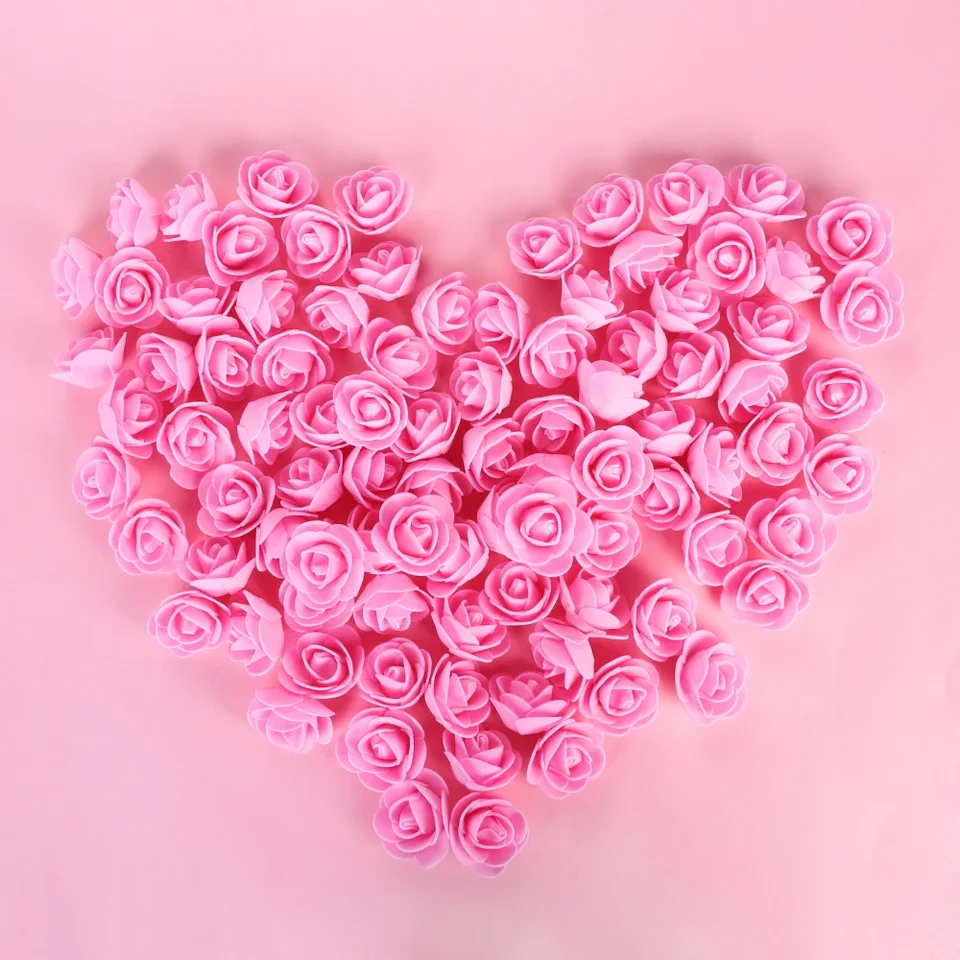 Nedokončené remeselníky DIY Craft Polystyrén polystyropa bielej penovej plesne Artificial Flower Head Rose Bear Party