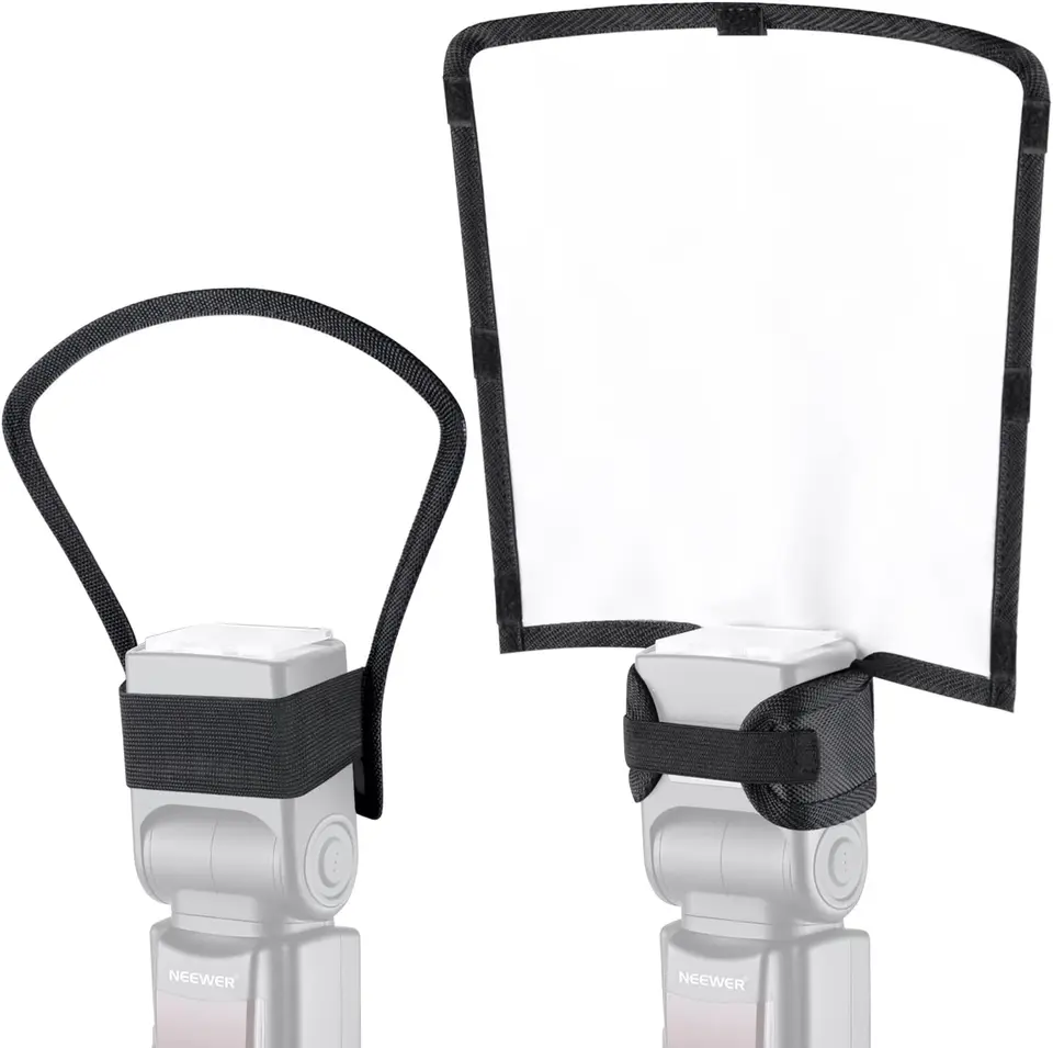 Neewer 2 -kusové fotoaparáty Speedlite Flash Softbox Difufuser Kit pre Nikon Canon Sony