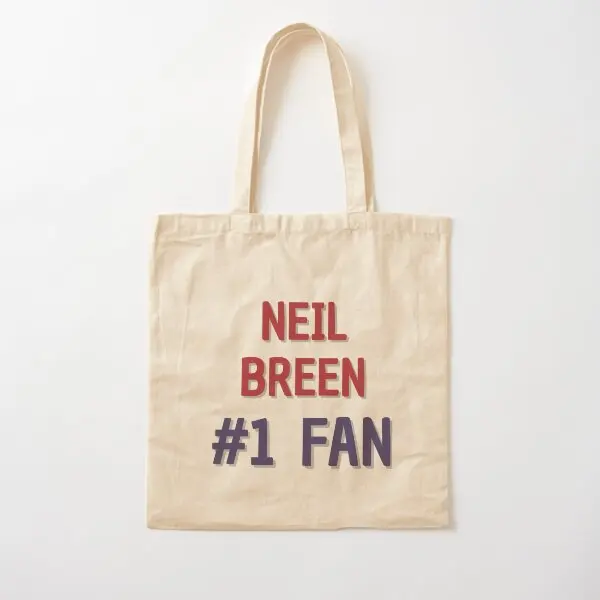 Neil Breen 1 ventilátor bavlnené plátno tašku unisex tkanina Príležitostná módna kabelka cestovná taška na rameno opakovane použiteľné skladacie dám