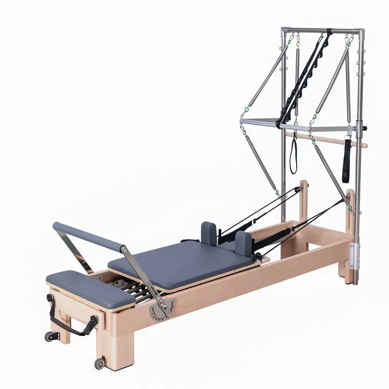 nekonečné vybavenie svalové joga fitness cvičenie javorový drevené pilates reformátor veža