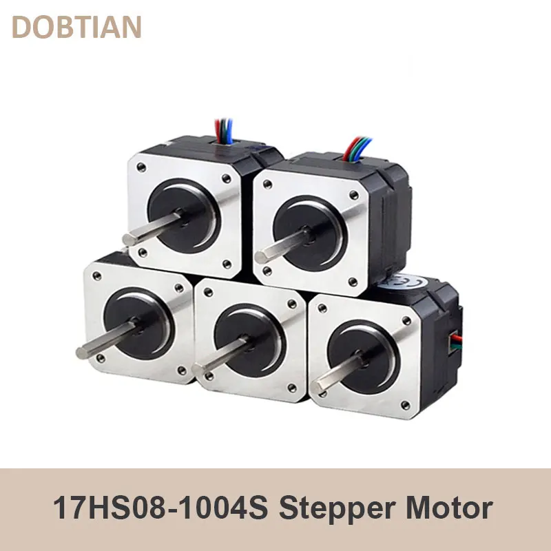 NEMA17 Krokový motor 20 mm 1a 16n.cm 42 Krátky krok Motor 4-vedený 17HS08-1004S pre CNC extrudér 3D tlačiareň