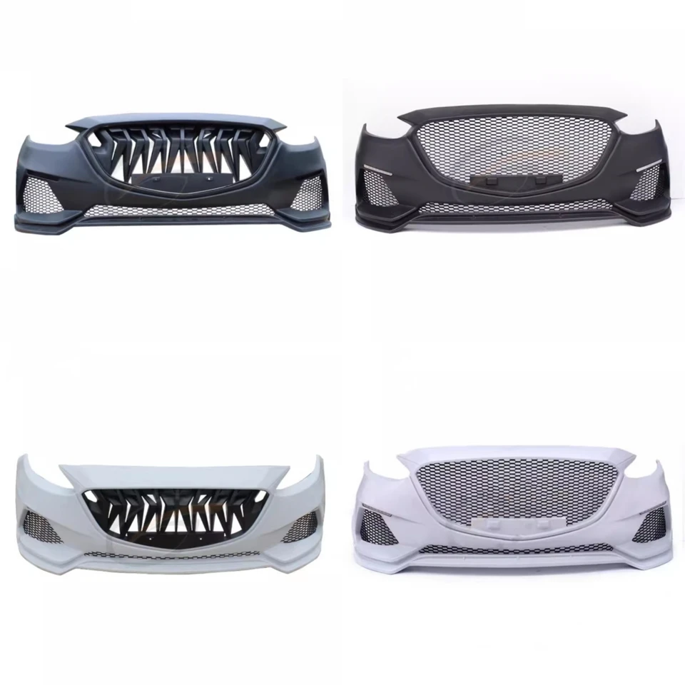 Nenaúrená mriežka predného nárazníka pre Mazda 3 Axela 2014-2018 Konvertovať GFX New Style Body Kit Surround CAR ACOPORY
