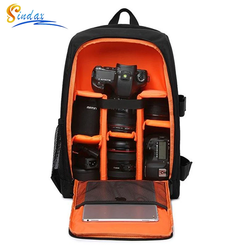 Nepremokavé dslr batoh video digitálna taška DSLR Camera Bag Multifunkčná vonkajšia kamera pre fotoaparáty Puzdro pre šošovku Nikon Canon DSLR