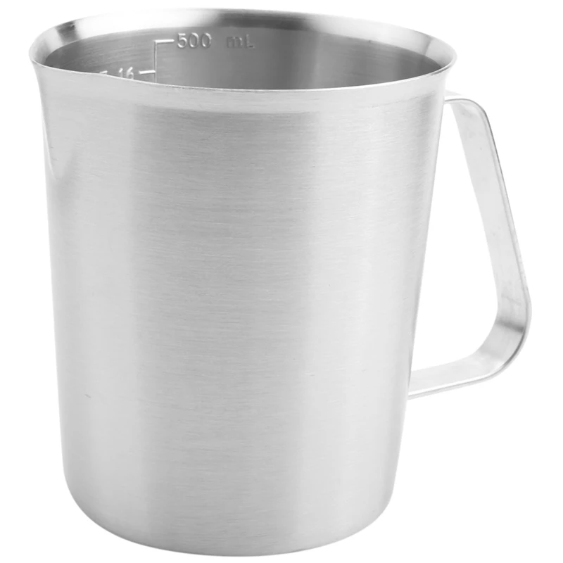 Nerezová oceľ meracia šálka hrnčeka MUG Mixing Resin Kuchynská džbán
