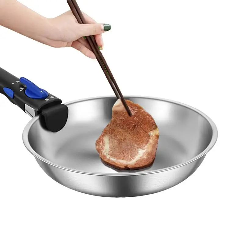 NESTICKOVÉ VOZI PANS PANS DETACHALI Rukoväť z nehrdzavejúcej ocele FRINGY PANS PANEL SPRAVODLIVOSTI NEPLATÍ PREPRAVNÉ KOTS a panvice pre RV