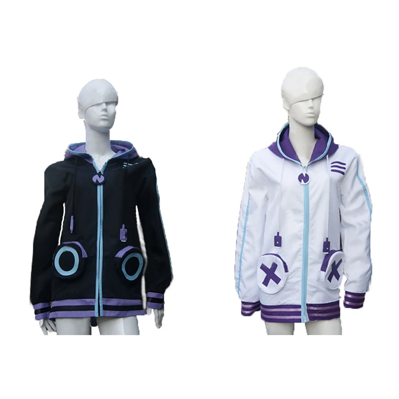 Netune Purple Heart Hoodie Clothing Hyperdimension Neptuia Cosplay kostým 2 štýly si môžu zvoliť