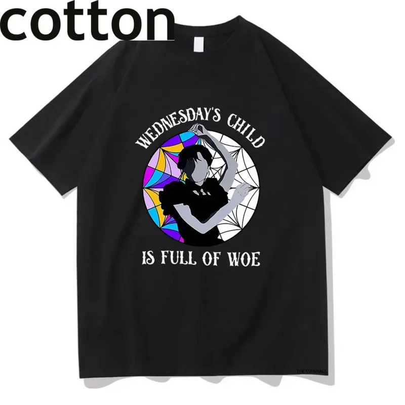 Nevermore Akadémia Tshirt Streda Grafické tričká Ženy pánske kawaii klasické unisex streetwear estetic 100% bavlnené topánky
