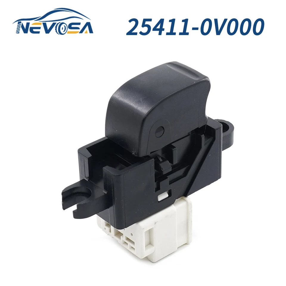 Nevosa 25411-0V000 Ovládací spínač vozidla Auto pre jednotlivé tlačidlo pre Nissan Almera Tino NP300 Patrol GR Pickup 254110v000