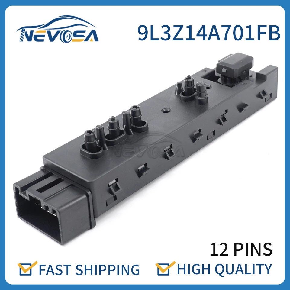 Nevosa 9L3Z14A701FB 6L2T14B709FCW Spínač nastavenia sedadla pre Ford Fusion Flex Taurus Lincoln Milan MKZ MKX MKT Navigátor