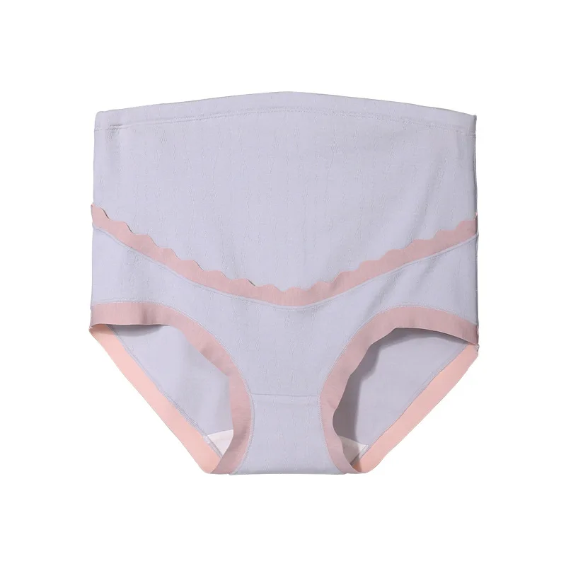 New Adround 1-10 Mesiac Tehotné ženy spodné prádlo nohavičky Jarné letné bavlna L-XXL Pohodlné priedušné priedušné vysoký pás 1enk