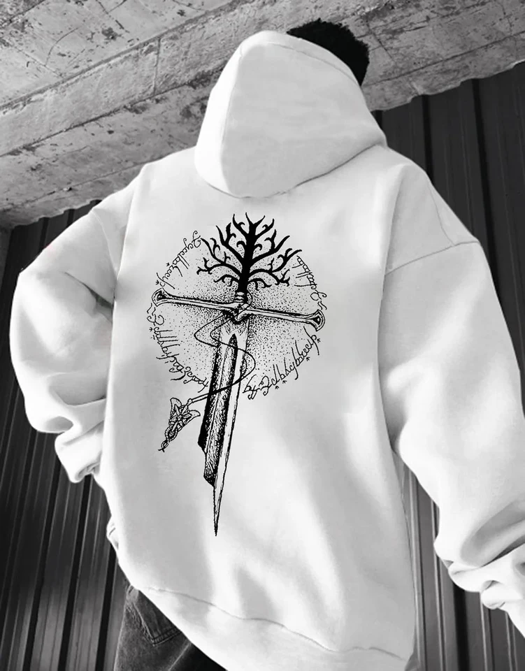 New America High Street Hoodie Loose Mikiny 3D tlačené kreslené kapucňy Unisex vrcholy Pohodlné pulóvera s dlhým rukávom