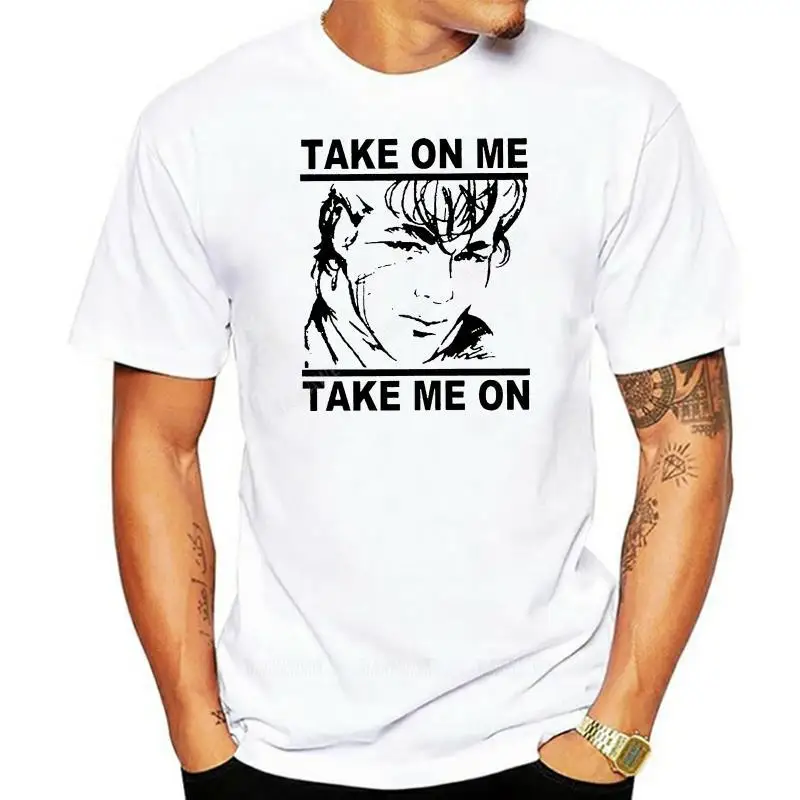 New Case Case Short Ruckve Unisex Tshirts A - Ha Take on Me Tir Tir Tirl Old School Tee Men Ženy Všetky veľkosti Tričt