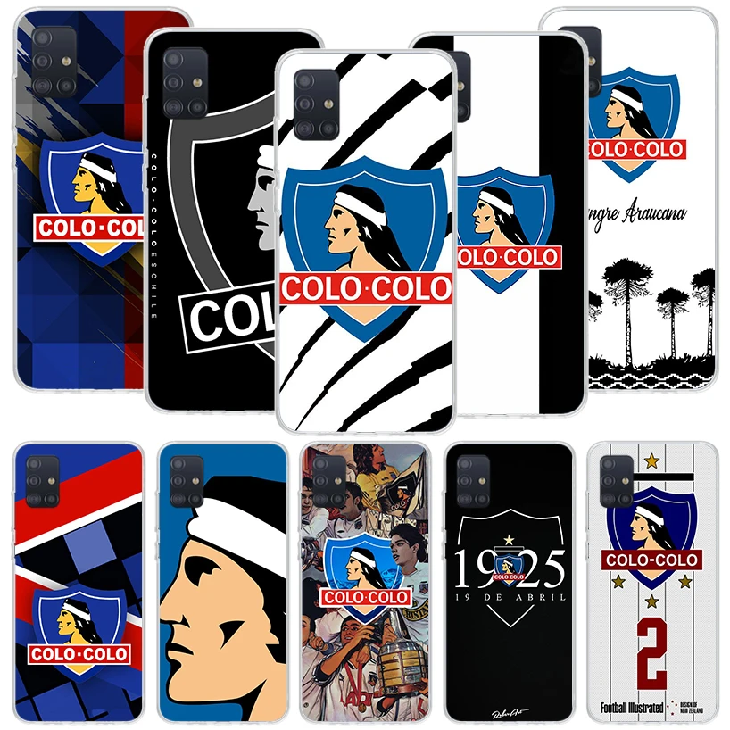 New Club Social Y Deportivo Colo telefónny prípad pre Samsung Galaxy A51 A71 A41 A31 A21S A11 A01 A70 A50 A40 A30S A20E A20S A10S A1 A6 A6 A6