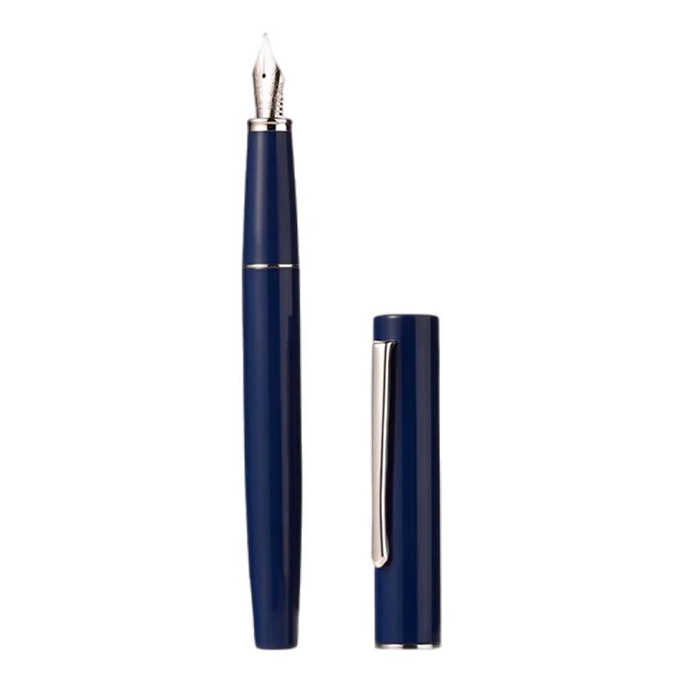 New Hongdian C2 Mystery Explorer Classic Metal Fountain Pen EF/F LESISTER PLAIN NIB School Office Supplies Student Písanie pero