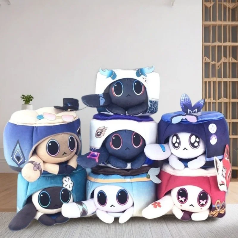 New Hot Honkai: Star Rail Genshin Impact Cat Cake Aventurine Blade Boothill Firefly Hrot vankúš Animation Animation Anime Toys Home Home