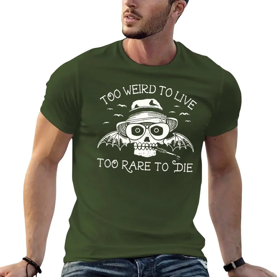 New Hunter S Thompson je príliš divný na to, aby žil príliš zriedkavý na to, aby zomrel strach a nenávidel chladné vtipné tričko