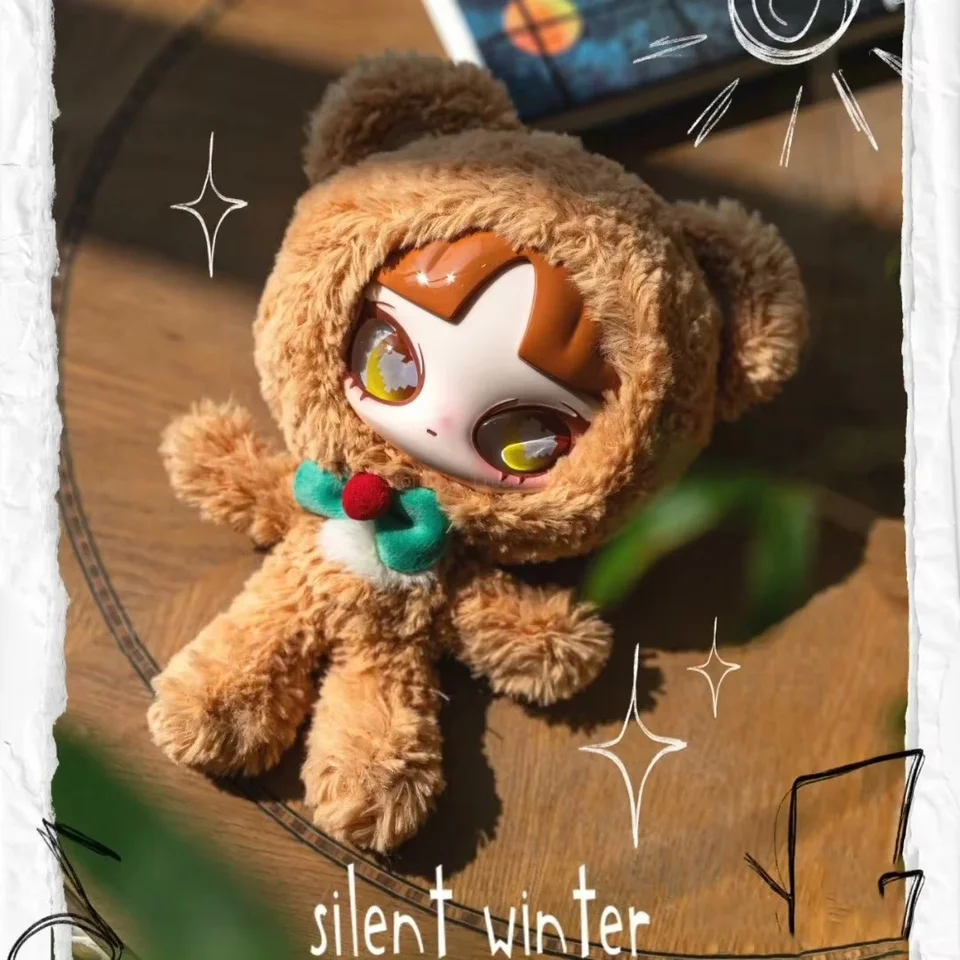 New Inn Silent Winter Series Vinyl Blind Box Mystery Box Collectible Ozdobia deti hračky Trend hračky narodeniny vianočný darček