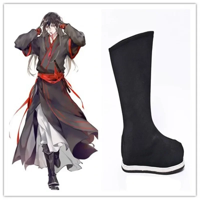 New Lan Wangji Lan Sizhui Lan Jingyi Cosplay Boots Grandmaster démonického kultivácie Cosplay topánky mo dao zu shi čierna topánka Mn1