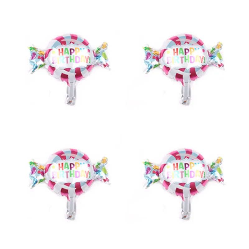 New Lollipop Mini Candy Aluminium Film Balón svadobná oslava Detská narodeninová oslava dekorácia dekorácia dekorácia