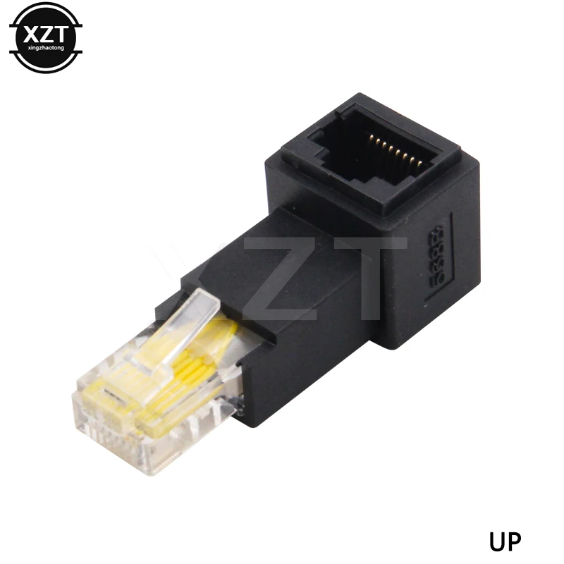 Newese hore dole dole vľavo vľavo 90 stupňov 8p8c FTP STP UTP CAT 5E RJ45 LAN ETHERNET Network Extension MESE na ženský predaj horúceho predaja