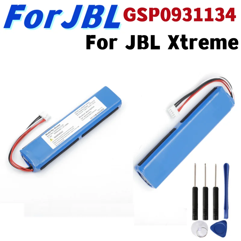 Newl Battery GSP0931134 5000 mAh pre Bateria de Suptituição JBL Xtreme Ferramenttas Gratuitas + bezplatné nástroje