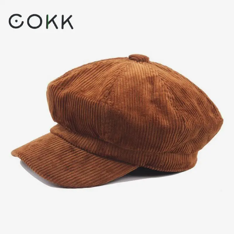 Newsboy Cap Beret Žena jesenné zimné klobúky pre ženy