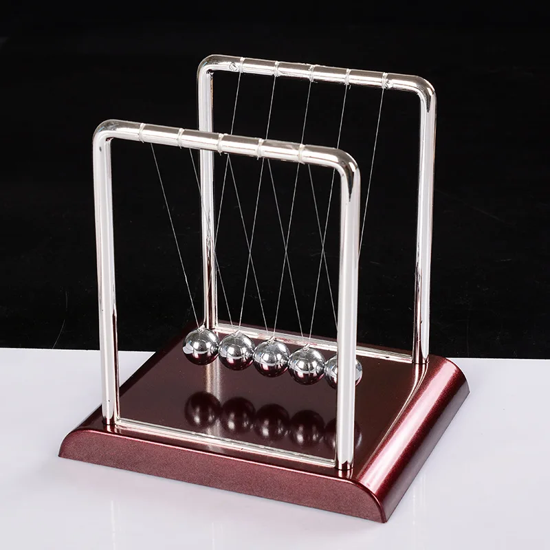 Newton's Cradle Physics Science Pendulum Vzdelávacie juguetes Kids hračky pre deti kovové vyváženie loptičiek Antistress Games hračky