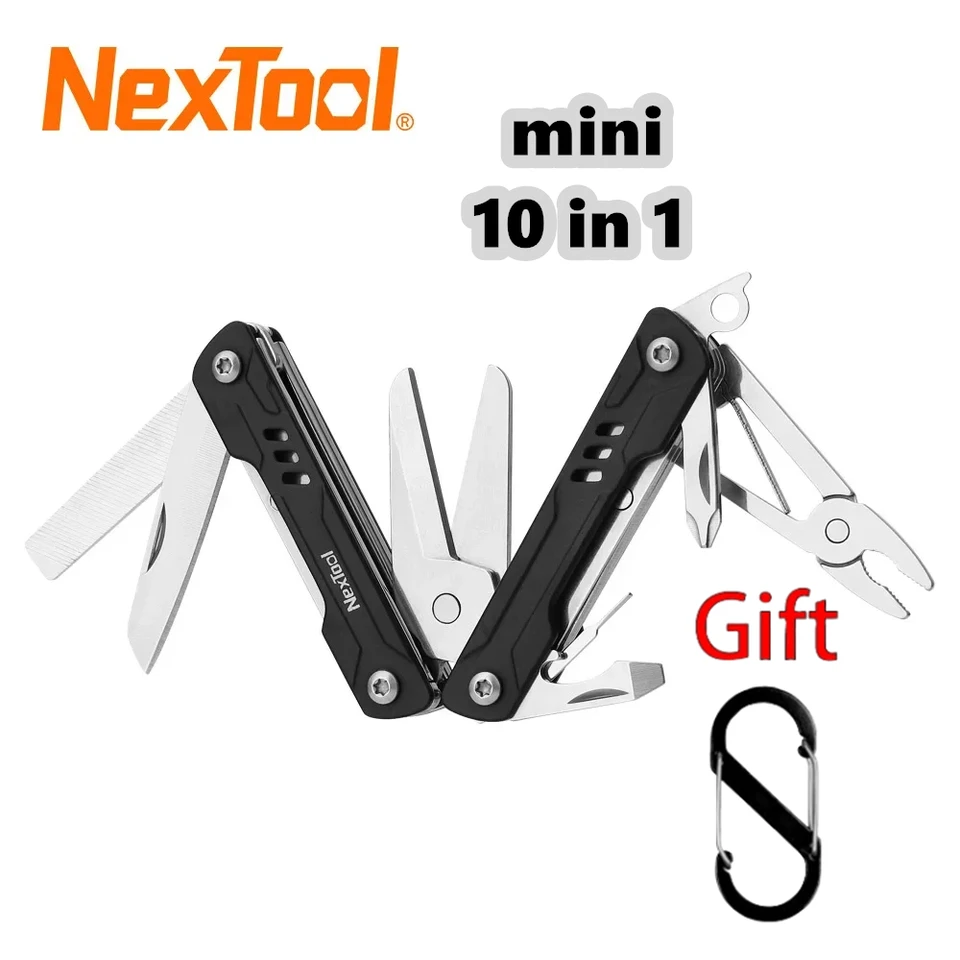 Nexool Mini Sailor Scissors Verzia 10 v 1 EDC Multitools ručné kliešte Nástroje