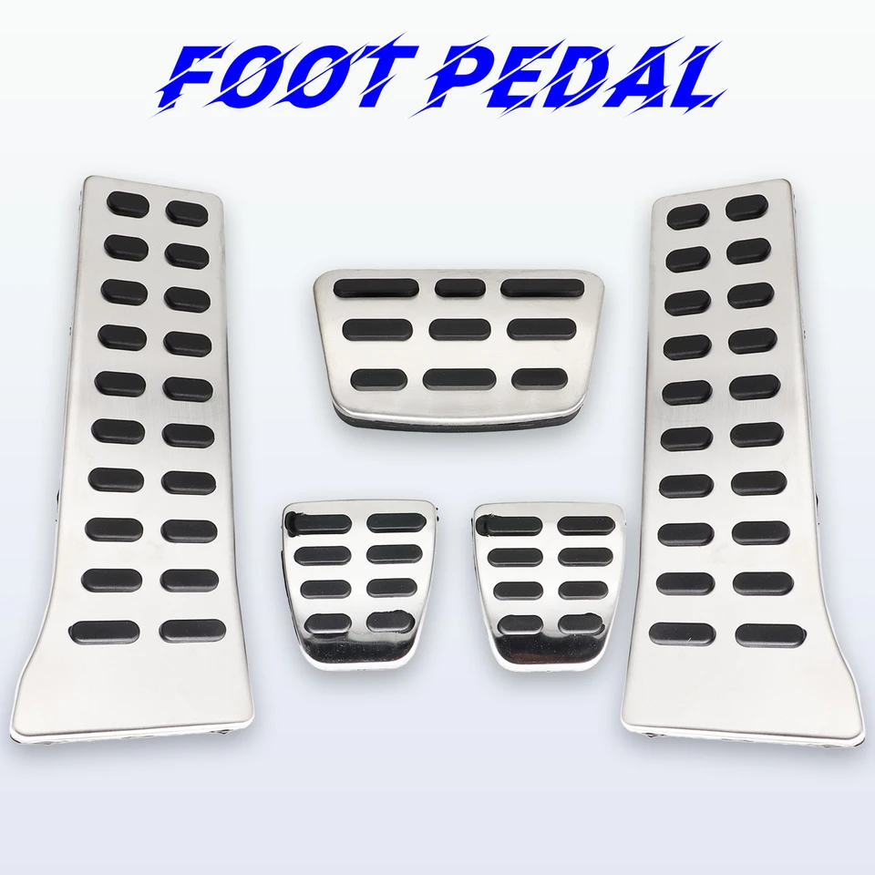 Nezkĺznutie na mt plynovej brzdovej brzdovej pedálovej podložke Pad Cover Kit Auto pre Hyundai Santafe Sonata Tucson pre Kia Sportage Sorento K5