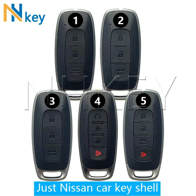 NH KEY KR5TXPZ1 2/3/4 Tlačidlá pre Nissan Kicks Ariya Rogue Pathfinder Ignis 2022 2023