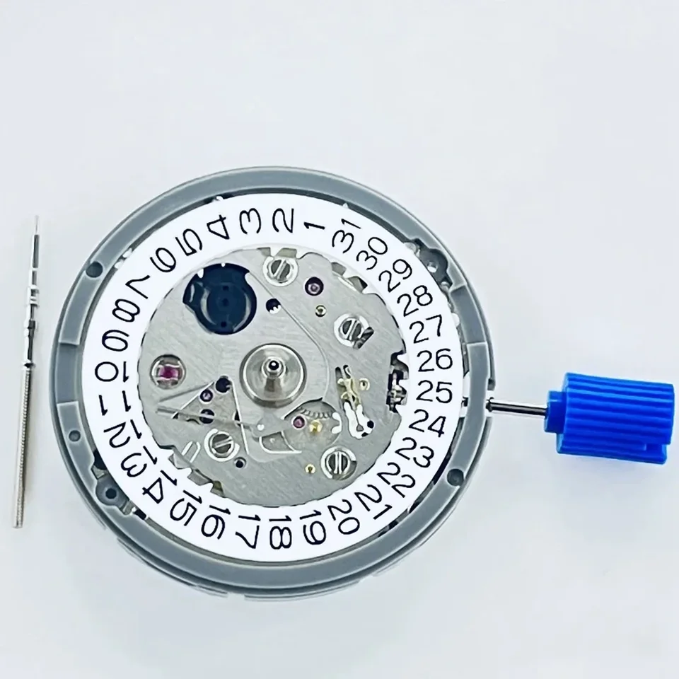 NH35 Automatický mechanický pohyb Vysoká presnosť 24 šperkov Mod hodinky nahradenie NH35A Dátum o 3:00
